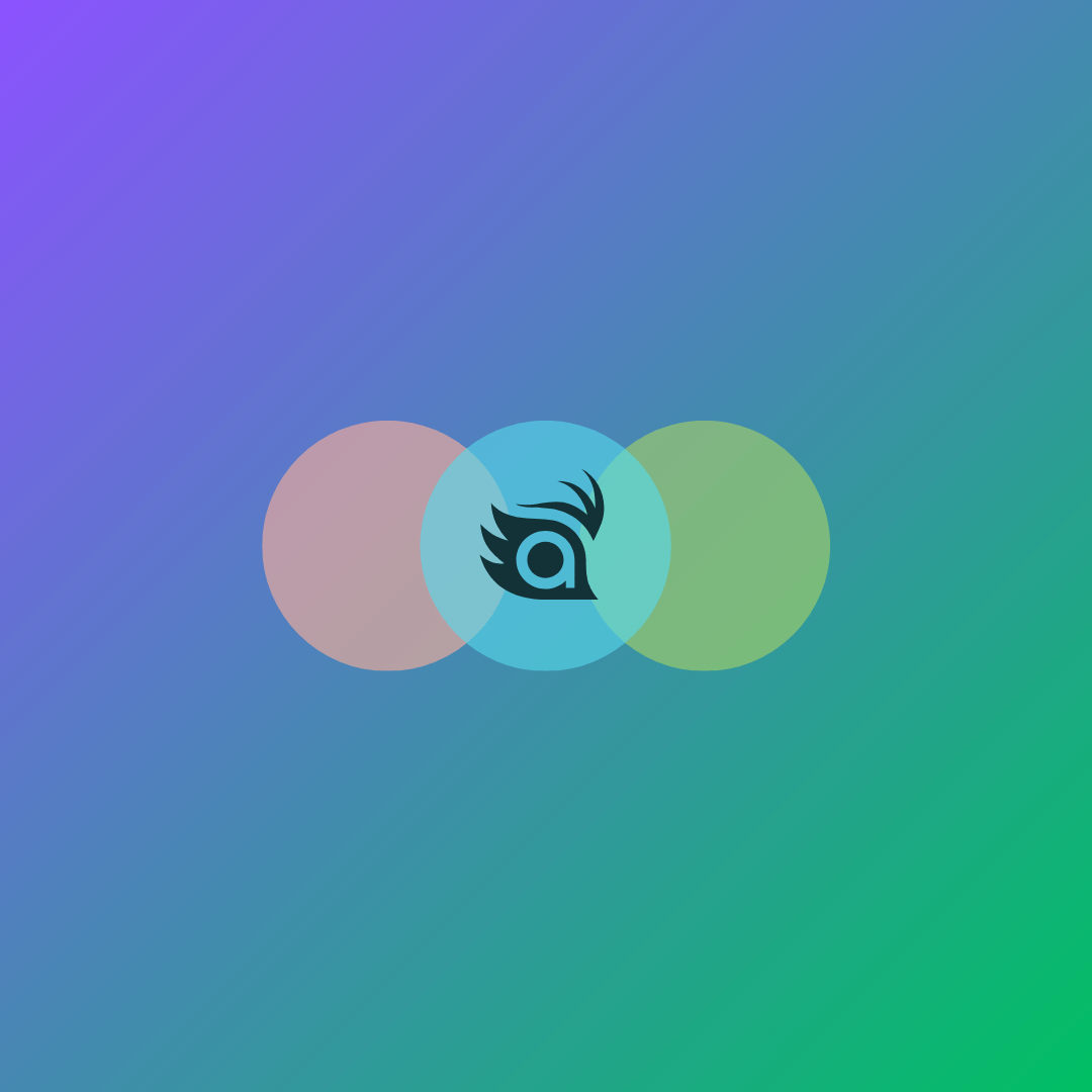 The Terakeet logo sits in the middle of an empty venn diagram